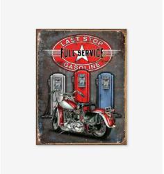 Tac Signs - Plăcuță metalică decorativă [32x41cm] - Legends Last Stop (DCC-TACD1566)
