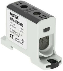 Morek MAA1095S10 OTL 95 Fővezetéki sorkapocs, 1xAl/Cu 6-95mm2, 1000V, fekete (Morek_MAA1095S10)