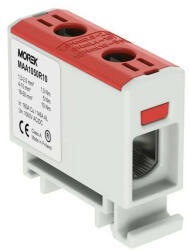 Morek MAA1050R10 OTL 50 Fővezetéki sorkapocs, 1xAl/Cu 1, 5-50mm2, 1000V, piros (Morek_MAA1050R10)