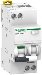 SCHNEIDER A9D52616 ACTI9 iDPNN Vigi áramvédős kismegszakító, A osztály, 1P-N, C, 16A, 100mA (A9D52616)