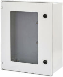 ETI 001102611 EPC-W 50-40-20 poliészter szekrény átlátszó ablakos ajtóval, IP66, 500x400x (001102611)