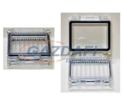 Csatári Plast CSATÁRI PLAST 4 modulos ablak, 89x88mm, lakatolható, IP65 (CSP 99000004)