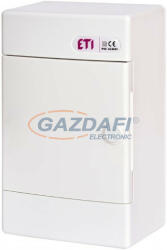 ETI 001100271 ECT 4x18PO DIDO-E 3x18 modulos elosztó szekrény, falra szerelhető, teli ajtó