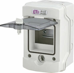 ETI 001101060 ECH-4G, kültéri műanyag szekrény, 4 modul, IP65 (001101060)