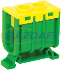 TP Electric 3197-125-0700 Fővezeték bekötő 35mm2 imbuszcsavaros 125A-ig zöld/sárga (25db/doboz) (3197-125-0700)