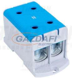 TRACON FLEAL-240/2K Főáramköri leágazó kapocs, felületre szerelhető, kék 35-240mm2, max. 800VAC, max. 425A (FLEAL-240/2K)
