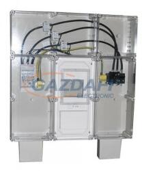 Csatári Plast CSATÁRI PLAST PVT 9090 N3x160A áramváltós mérőhely, 900x900x170mm (CSP 35490001)
