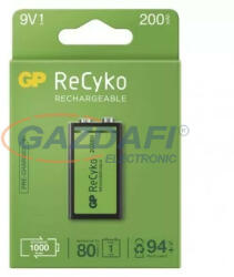 GP Batteries B2152 Akkumulátor ReCyko (9V) 200mAh (1032521020)