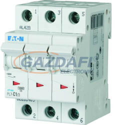 Eaton 263413 PL7-C40/3 Kismegszakító, 10kA 3pól (263413)