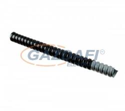 ELMARK acél spirál gégecső PVC szigeteléssel, 11/15, 2mm, fekete (500P11)