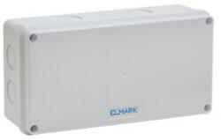 ELMARK 8004 falon kívüli vízálló kötődoboz, 200x100x70mm, IP65 (8004)