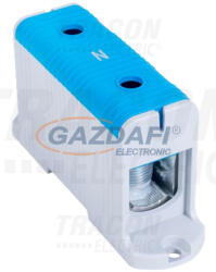 TRACON FLEAL-240/1K Főáramköri leágazó kapocs, felületre szerelhető, kék 35-240mm2, max. 800VAC, max. 425A (FLEAL-240/1K)