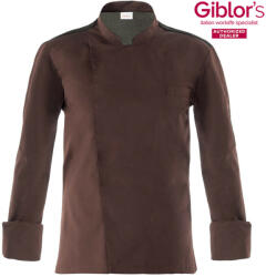 Giblor's Szakácskabát - RAUL - barna (22p08g323)