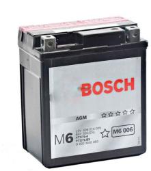 Bosch M6 AGM 12V 6Ah right+ YTX7L-BS/YTX7L-4 0092M60060