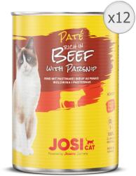 Josera JosiCat Adult Paté beef with parsnip 12x400 g