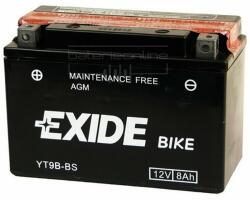 Exide 8Ah 110A left+ (EBYT9B-BS)