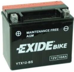 Exide 10Ah 150A left+ (EBYTX12-BS)