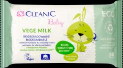 Cleanic Baby Eco Quinoa Milk biológiailag lebomló nedves törlőkendő 50db