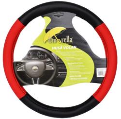 Umbrella Husa volan auto Umbrella Piele ecologica Rosu si Negru - autoeco - 31,00 RON