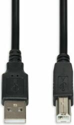 iBOX IKU2D30 USB 2.0 A - USB 2.0 B (apa - apa) kábel 3m - Fekete (IKU2D30)