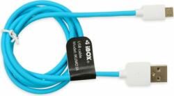 iBOX IKUMD3A USB-A apa - Micro USB apa 2.0 Adat és töltőkábel - Kék (1m) (IKUMD3A)