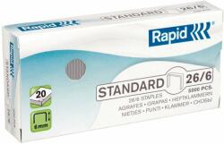RAPID Capse Rapid Standard, 26/6, 2-20 coli, 5000 buc/cutie (RA-24861800) - pcone