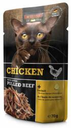 BEWITAL petfood Chicken - Pui + carne de vită fâșii 70 g