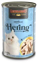 BEWITAL petfood Conservă Leonardo Hering + extra file 400 g