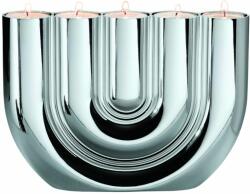 Philippi Teamécses tartó DOUBLE U Philippi 23 cm ezüst (PHP123137)