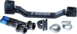 Shimano tárcsafék adapter, első vagy hátsó, PM-PM180, alumínium, fekete