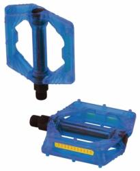 XLC PD-M16 műanyag platform pedál, átlátszó kék