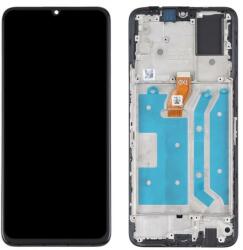NBA001LCD10112049102 Honor X7 / Play 30 Plus 5G fekete OEM LCD kijelző érintővel kerettel előlap (NBA001LCD10112049102)