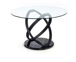 Optico étkezőasztal 122x122 cm üveg