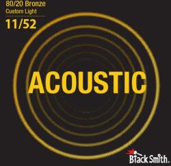 BlackSmith Acoustic Bronze, Custom Light 11-52 húr - BS-BR-1152