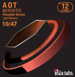BlackSmith AOT Acoustic Phosphor Bronze, Medium Light 10-47 húr - 12 húros - BS-APB12-1047
