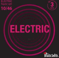 BlackSmith Electric, Regular Light 10-46 húr - 3 szett - BS-NW-1046-3P