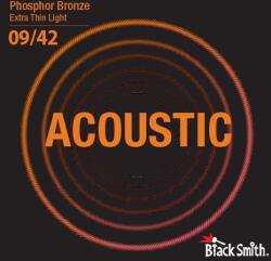 BlackSmith Acoustic Phosphor Bronze, Extra Thin Light 09-42 húr - BS-PB-0942
