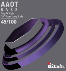 BlackSmith AAOT Bass, Regular Light, 35", 45-100 stainless húr - BS-AASW-45100-4-35