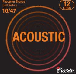 BlackSmith Acoustic Phosphor Bronze, Medium Light 10-47 húr - 12 húros - BS-PB12-1047