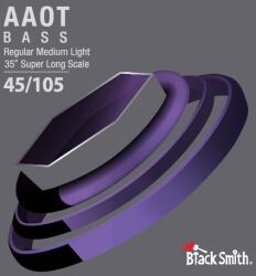 BlackSmith AAOT Bass, Regular Medium Light, 35", 45-105 stainless húr - BS-AASW-45105-4-35
