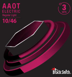 BlackSmith AAOT Electric, Regular Light 10-46 húr - 3 szett - BS-AANW-1046-3P