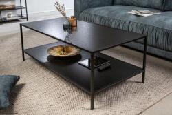 LuxD Design dohányzóasztal Maille 120 cm fekete kőris