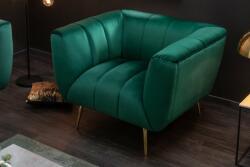 LuxD Stílusos fotel Nikolai smaragdzöld