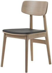 Furniria Stílusos szék Harper natúr - fekete