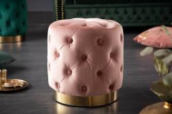 LuxD Design puff Rococo 37 cm rózsaszín