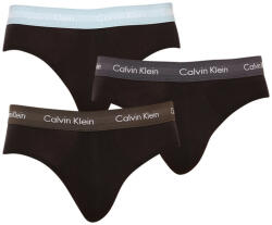 Calvin Klein 3PACK Férfi slip alsónadrág Calvin Klein tarka (U2661G-6EW) S