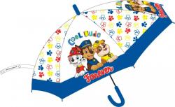 E plus M Mancs Őrjárat gyerek félautomata átlátszó esernyő cooldude Ø74cm (EMM52502018)