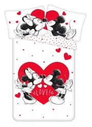 Jerry Fabrics Disney Minnie és Mickey ágyneműhuzat kiss 140x200cm 70x90cm (JFK031032)