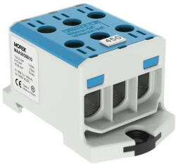 Morek MAA3050B10 OTL 50-3 Fővezetéki sorkapocs, 3xAl/Cu 1, 5-50mm2, 1000V, kék (MAA3050B10)