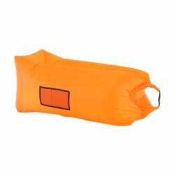Mobikon Fotoliu gonflabil portocaliu Lebag 70x190 cm (0000279237)